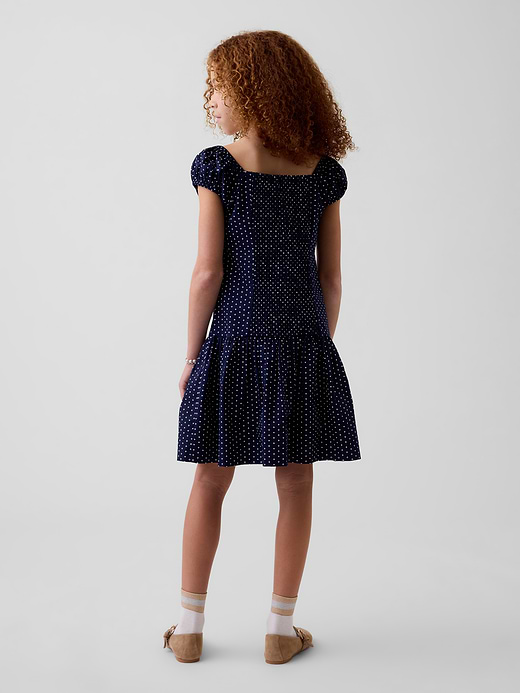 Gap Kids Polka Dot Drop-Waist Dress — photo 4