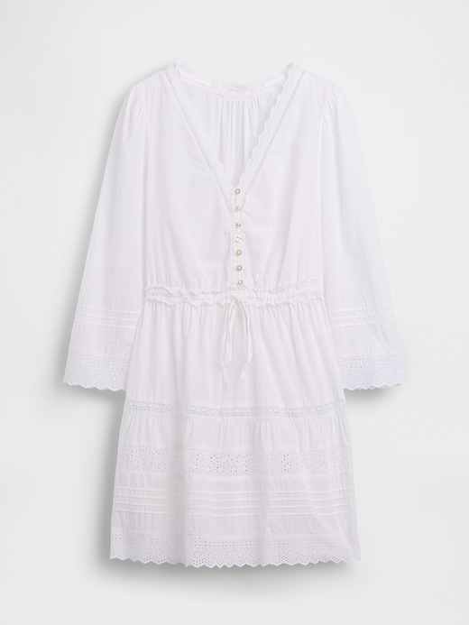 Gap Lace-Trim Mini Dress — photo 6