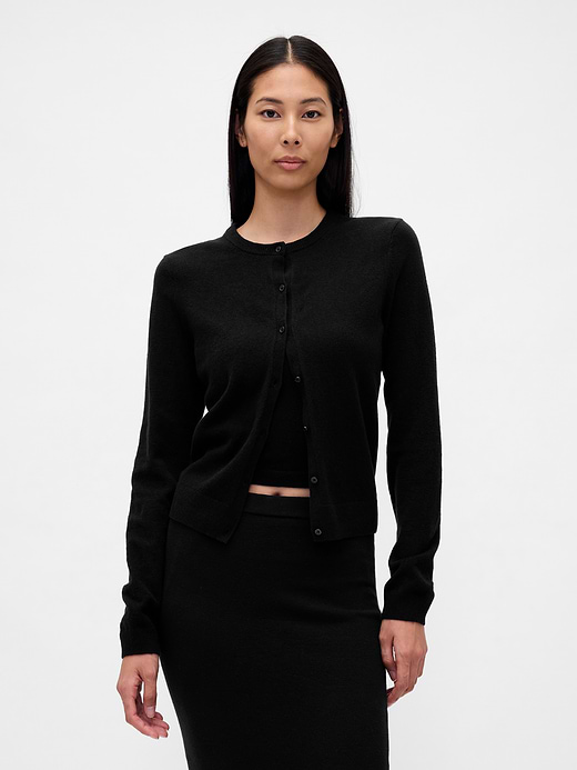 Gap CashSoft Crop Cardigan — photo 1