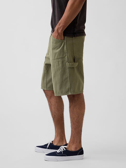 Gap 9" Loose Denim Carpenter Shorts — photo 4