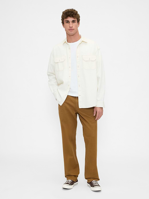 Gap Relaxed Straight Utility Khakis — photo 1