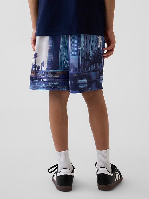 Gap Kids GapFit 6" Recycled Mesh Easy Shorts — photo 5