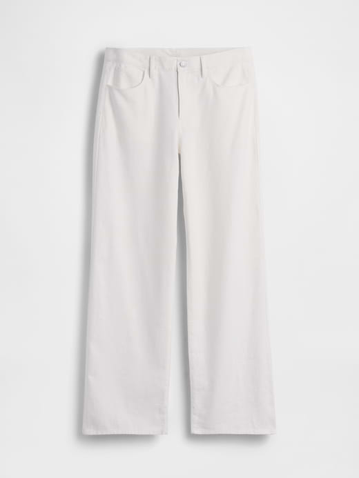 Gap Linen-Cotton Wide-Leg Pants — photo 8