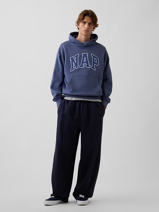 Gap Adult VintageSoft NAP Logo Hoodie — photo 3
