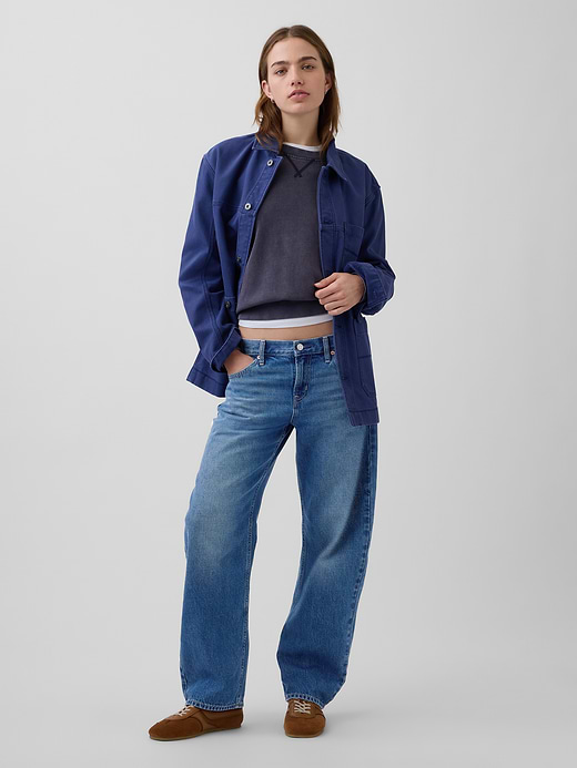 Gap Low Rise Barrel Jeans — photo 1
