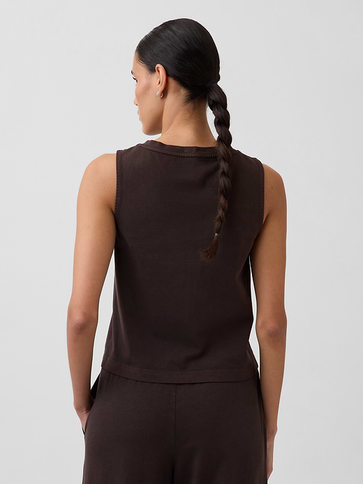 Gap Knit Crop Tank Top — photo 4