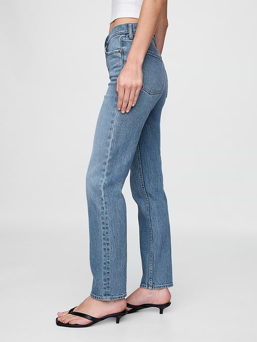 Gap High Rise ’90s Slim Straight Jeans — photo 4