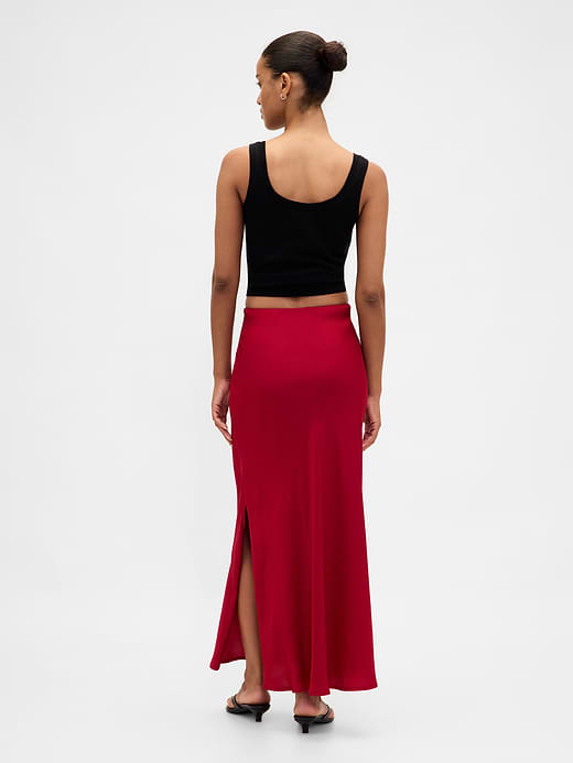 Gap Maxi Slip Skirt — photo 3