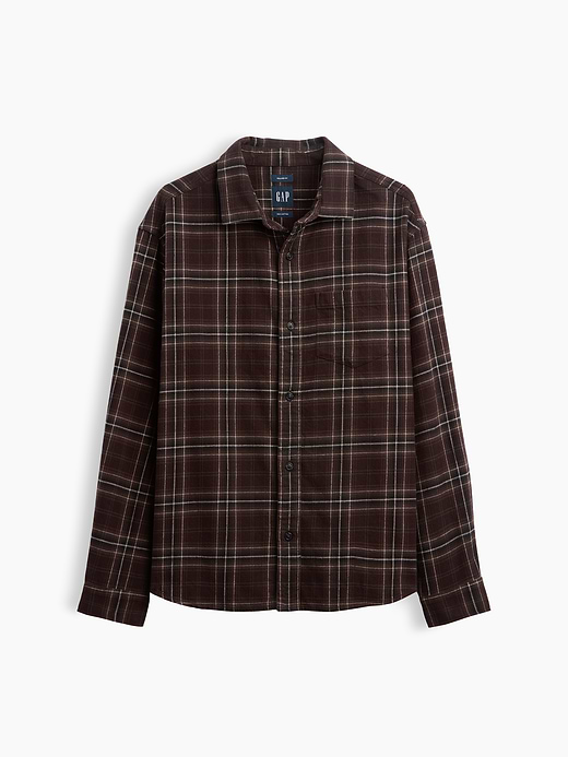 Gap Relaxed Flannel Shirt — photo 6