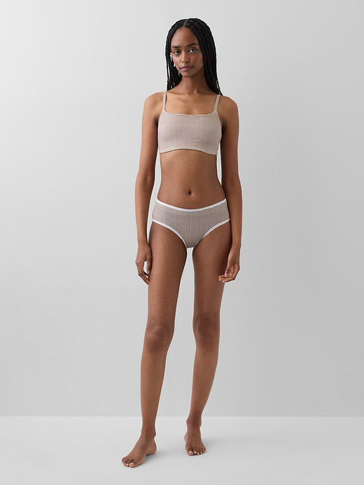 Gap Organic Stretch Cotton Bralette — photo 5