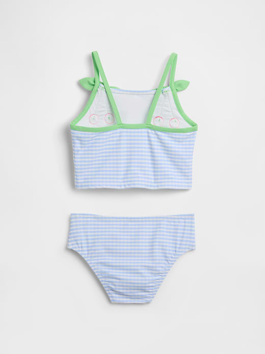 Gap Baby & Toddler Cherry Gingham Swim Two-Piece — photo 3
