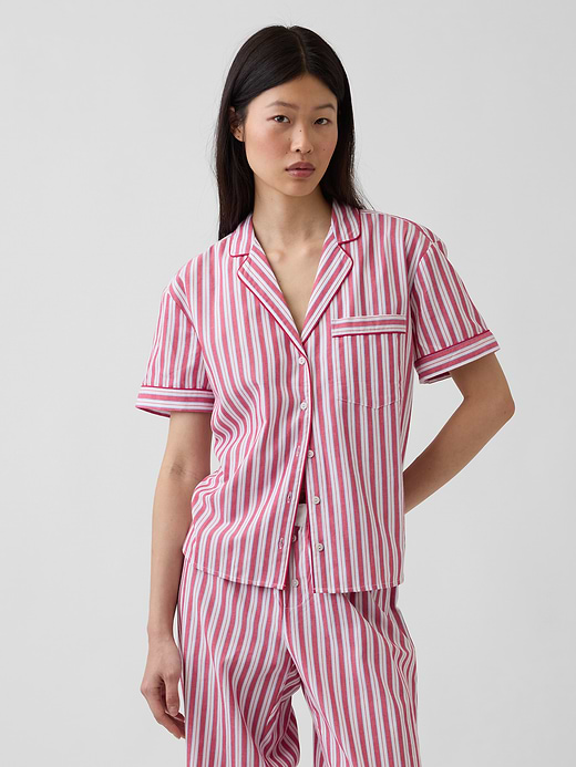 Gap Poplin PJ Shirt — photo 7