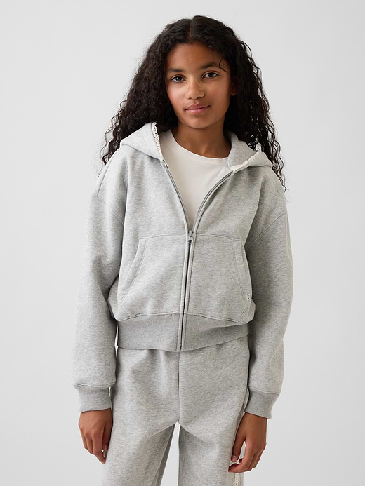 Gap Kids VintageSoft Terry Wedge Zip Hoodie — photo 1