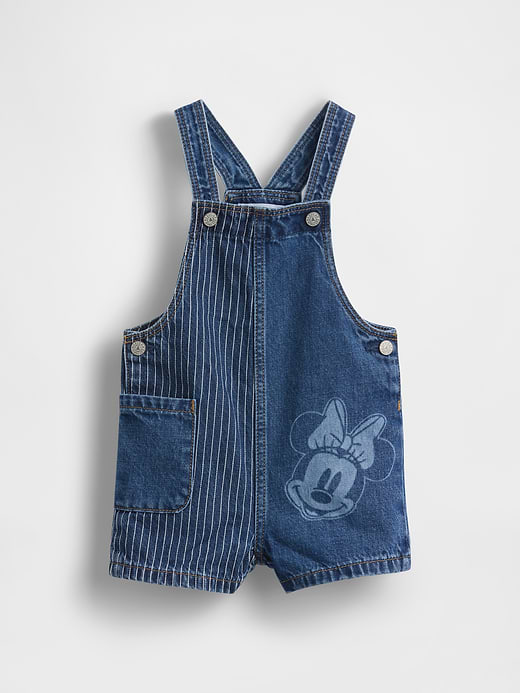 Gap Baby & Toddler Embroidered Denim Shortalls — photo 1