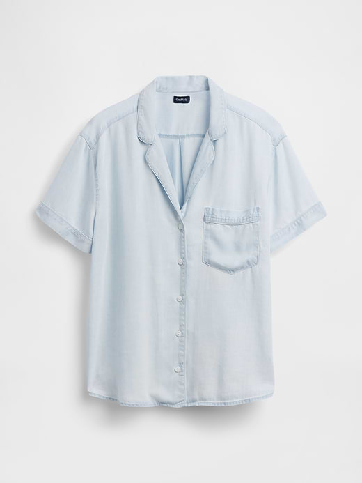 Gap Poplin PJ Shirt — photo 10