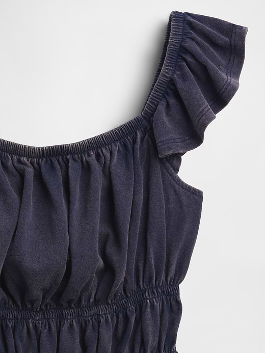 Gap Kids Flutter-Sleeve Smocked Peplum Top — photo 5