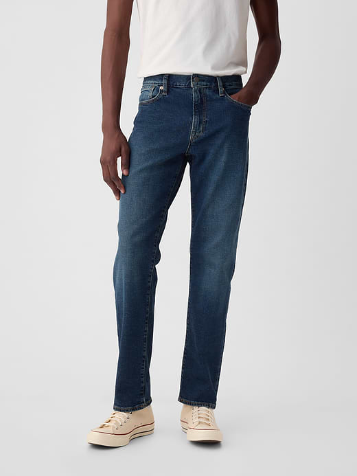 Gap Straight Jeans in GapFlex — photo 3
