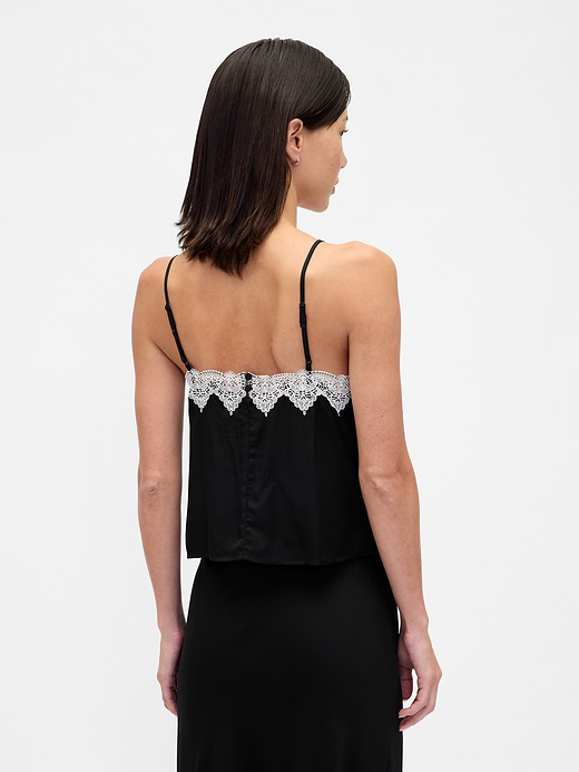 Gap Lace-Trim Crop Cami — photo 4