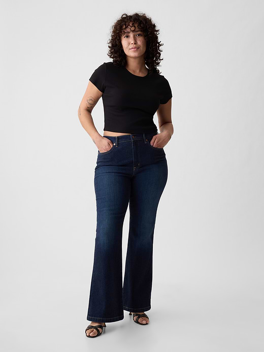 Gap High Rise '70s Flare Jeans — photo 6