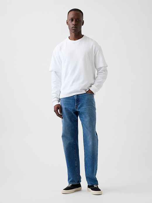 Gap Straight Jeans in GapFlex — photo 1