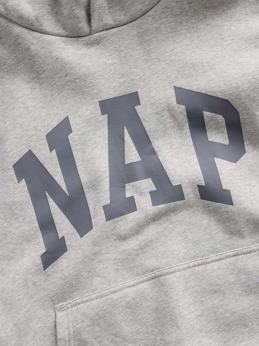 Gap Adult VintageSoft NAP Logo Hoodie — photo 5
