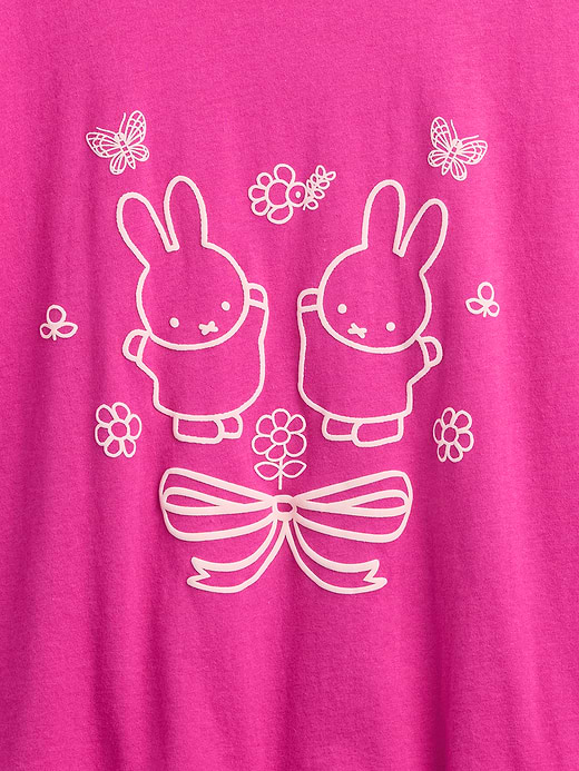 Gap Kids Miffy Oversized Graphic T-Shirt — photo 5