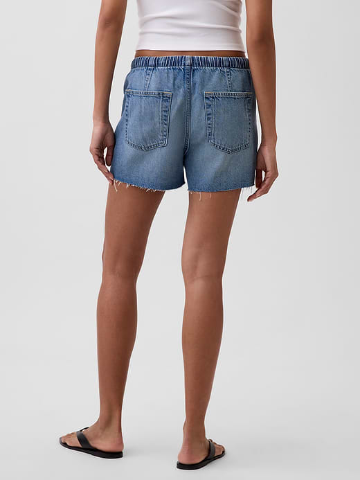 Gap 3.5” Low Slung Easy Denim Shorts — photo 5