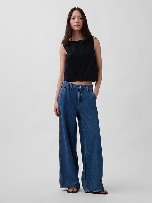 Gap Poplin Boatneck Shell Tank Top — photo 3