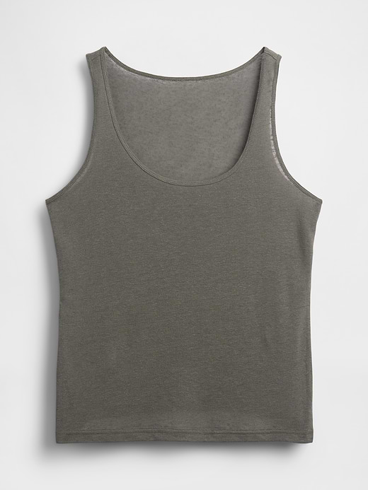 Gap Linen-Blend Tank Top — photo 6