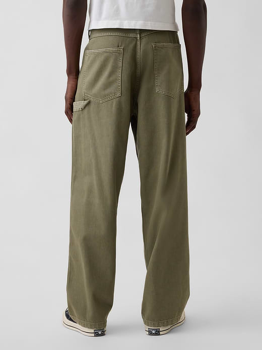 Gap UltraSoft Baggy Carpenter Jeans — photo 5