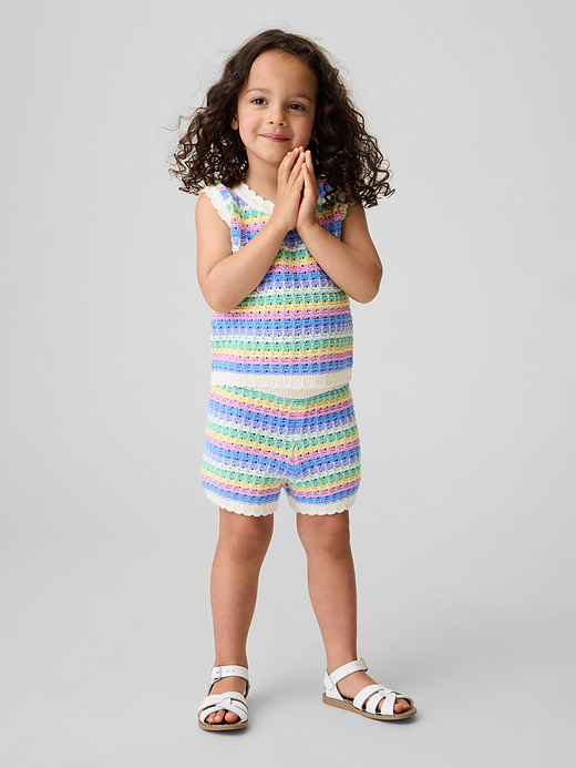 Gap Baby & Toddler Crochet Pull-On Shorts — photo 1