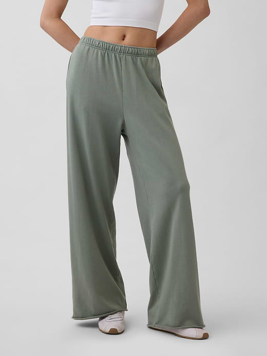 Gap Mid Rise VintageSoft Terry Loose Sweatpants — photo 3