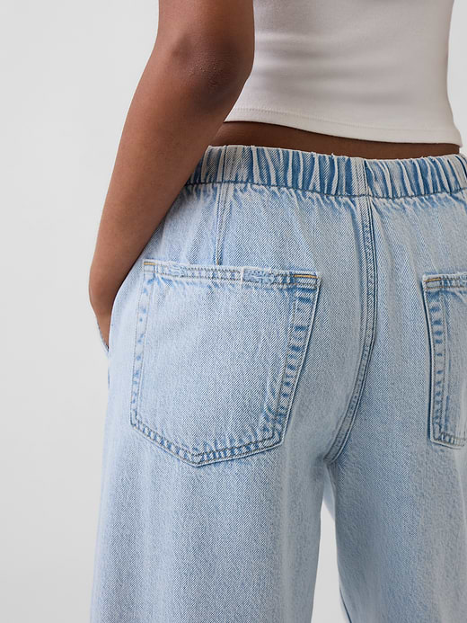 Gap Low Rise '90s Loose Easy Crop Jeans — photo 6