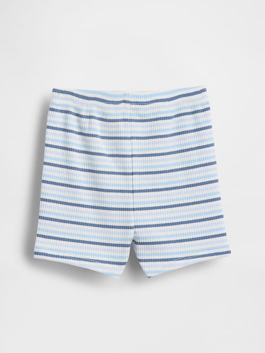 Gap Baby First Favorites TinyRib Stripe Pull-On Shorts — photo 3