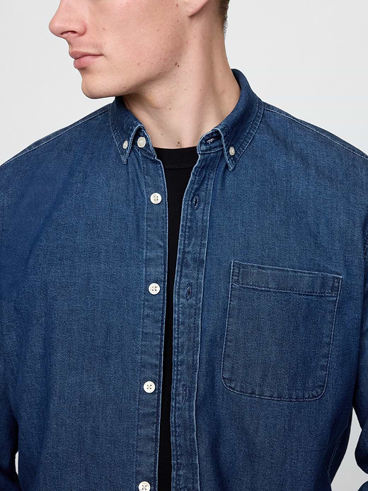 Gap Denim Utility Overshirt — photo 5