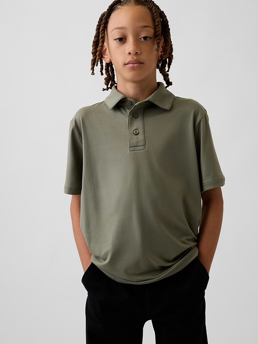 Gap Kids Uniform Performance Polo — photo 1