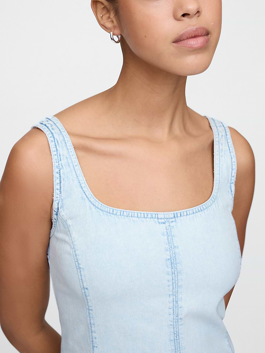 Gap Denim Mini Dress — photo 5