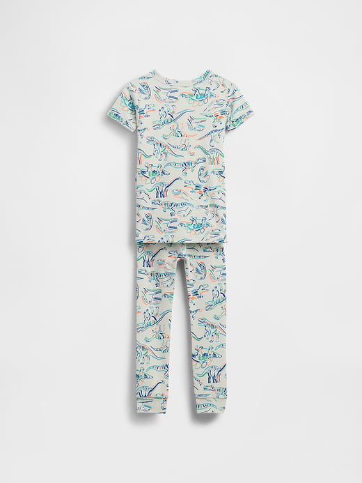 Gap Baby & Toddler Organic Brushed Cotton Dino PJ Set — photo 3