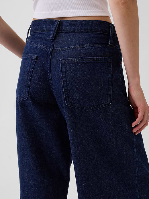 Gap Mid Rise UltraSoft Baggy Jeans — photo 8