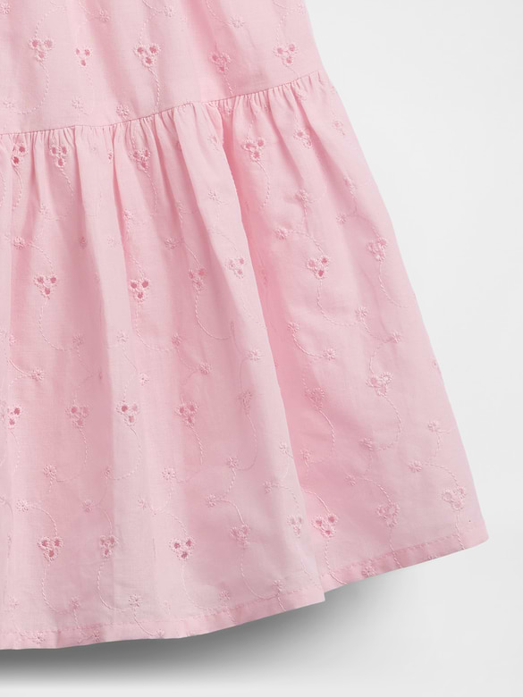 Gap Kids Mixed Media Tiered Tank Dress — photo 6