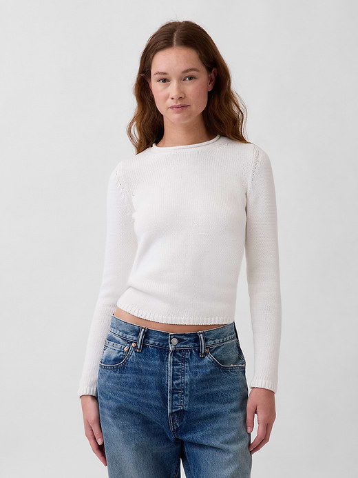 Gap 100% Cotton Rollneck Sweater — photo 1