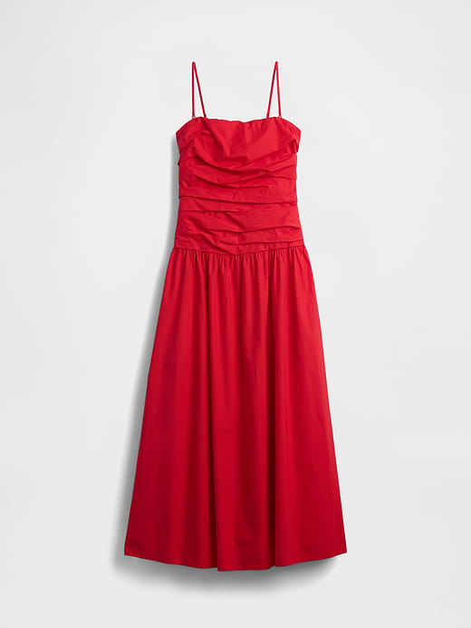 Gap Poplin Drop-Waist Maxi Dress — photo 6