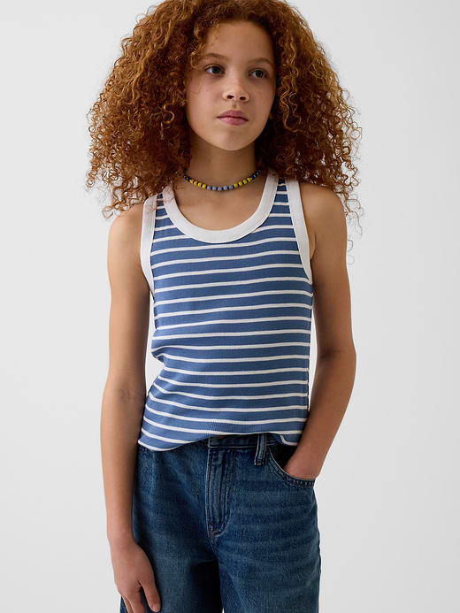 Gap Kid Rib Scoop Tank Top — photo 1