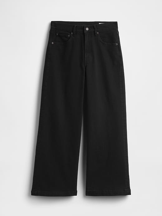 Gap High Rise Stride Wide-Leg Ankle Jeans — photo 7