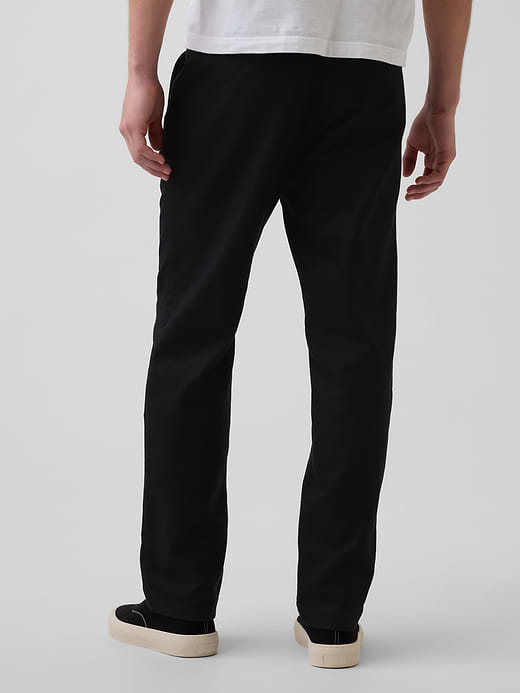 Gap Linen-Cotton Relaxed Straight Trousers — photo 5