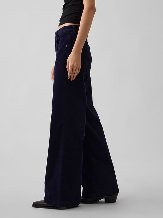 Gap High Rise Stride Wide-Leg Jeans — photo 4
