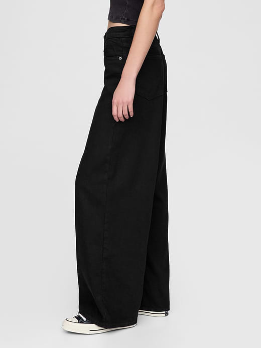 Gap Mid Rise UltraSoft Baggy Jeans — photo 4