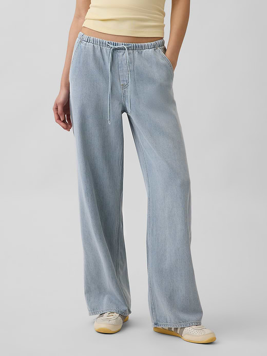 Gap Low Rise UltraSoft Easy '90s Loose Stripe Jeans — photo 12