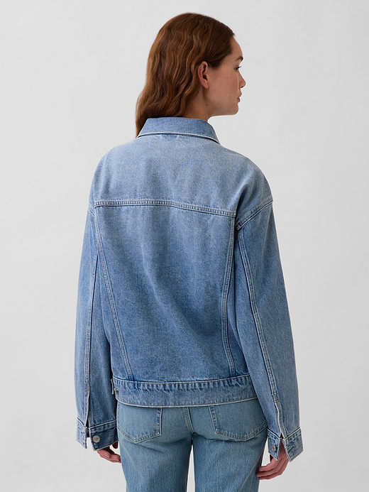 Gap Oversized Icon Denim Jacket — photo 4