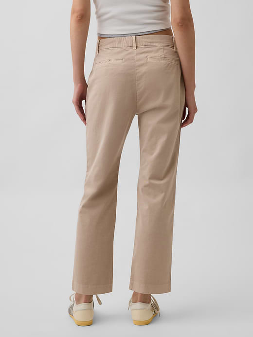 Gap Mid Rise Khakis — photo 5